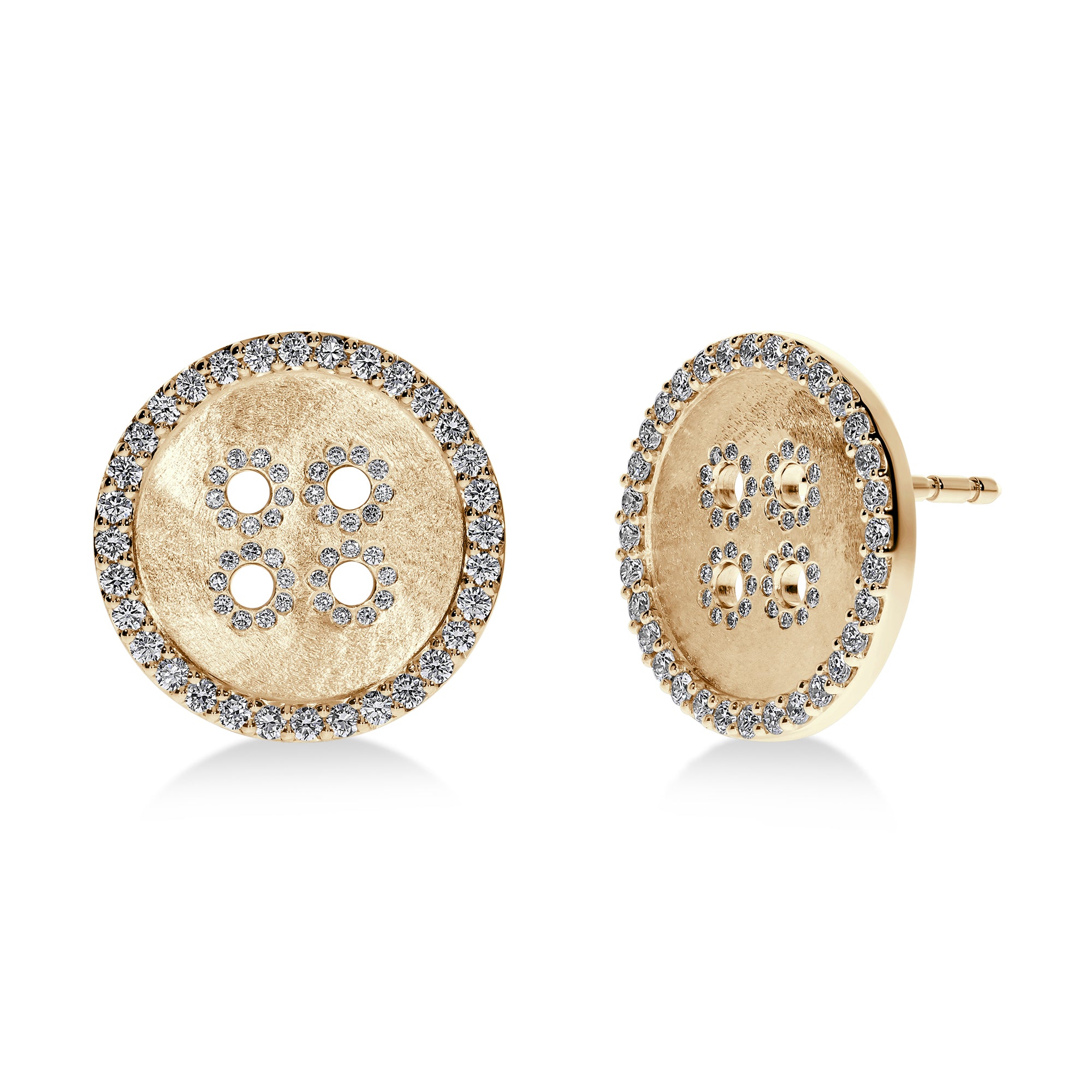 Bóttìnì Earrings in 18K Yellow Gold