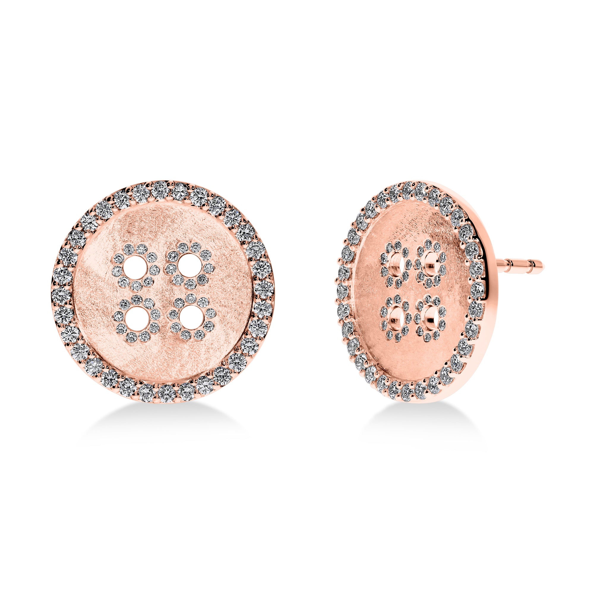 Bóttìnì Earrings in 18K Rose Gold