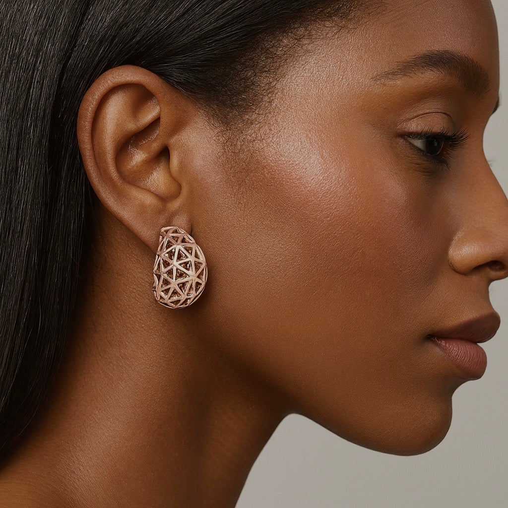 THE NEST CLASSIC EARRINGS 18KRG