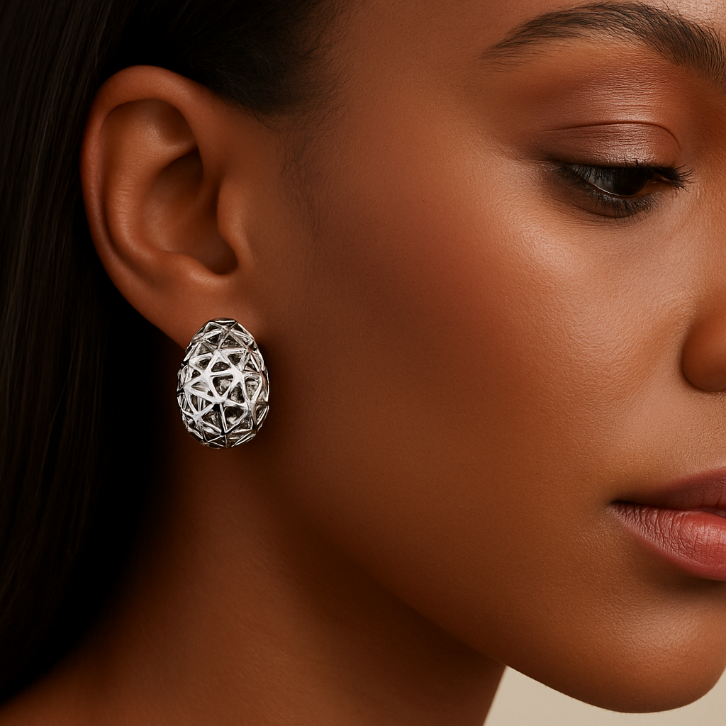 THE NEST CLASSIC EARRINGS 18KWG
