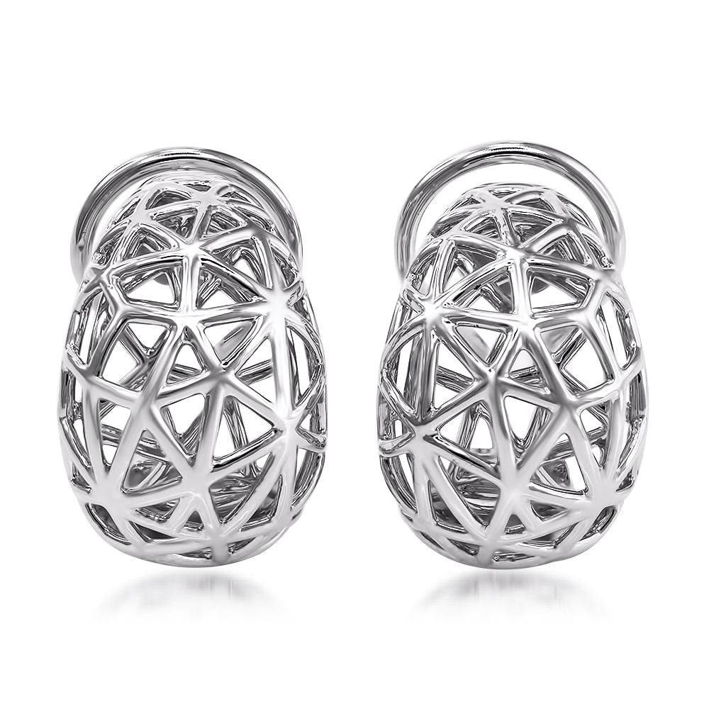THE NEST CLASSIC EARRINGS 18KWG