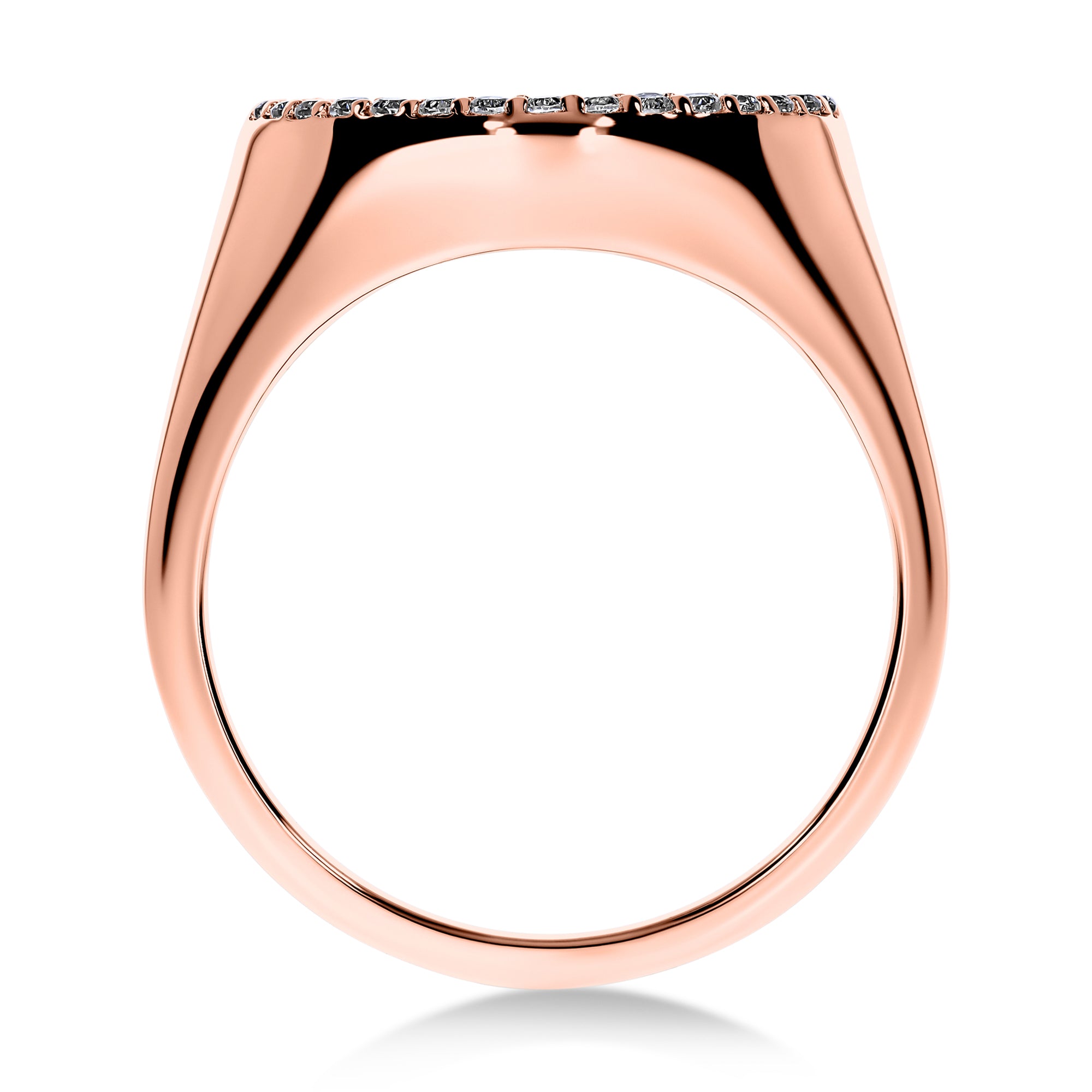 Bóttìnì Signet Ring in 18K Rose Gold