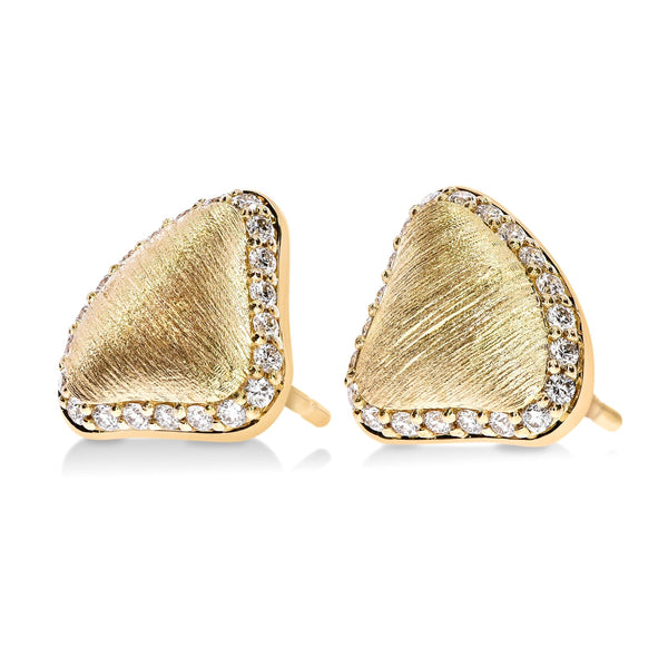 BRUSHED PEBBLE STUDS